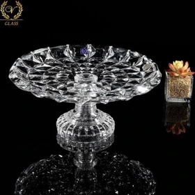 شیرینی خوری پایه دار نوری تازه مدل آکوامارین